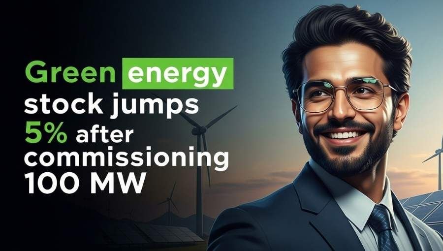 Green Energy Stock Jump With 100 MW Order