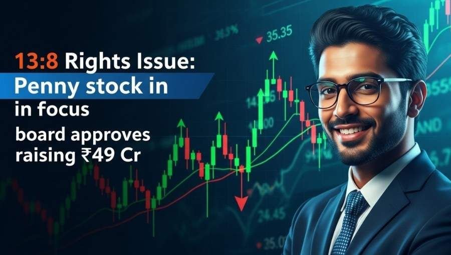 Penny Stock Board Approved 49 Cr Right Issue